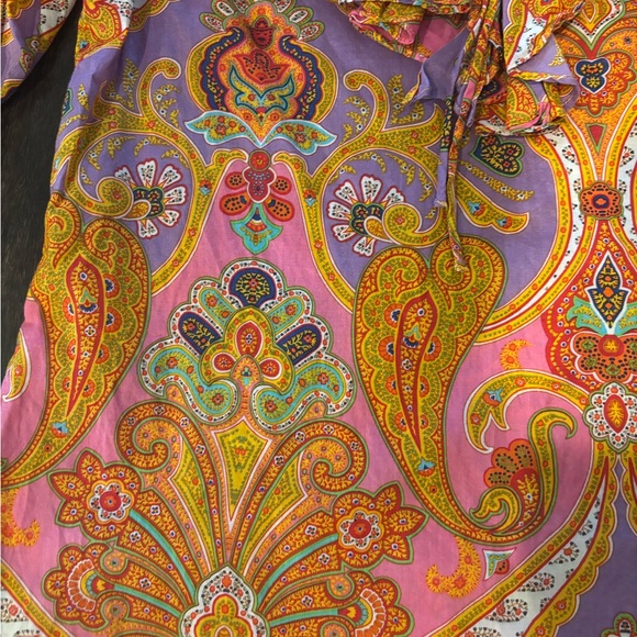 Lauren Ralph Lauren Multicolor Paisley Blouse - Picture 2 of 2